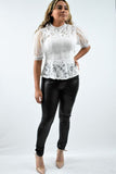 White Lace Blouse